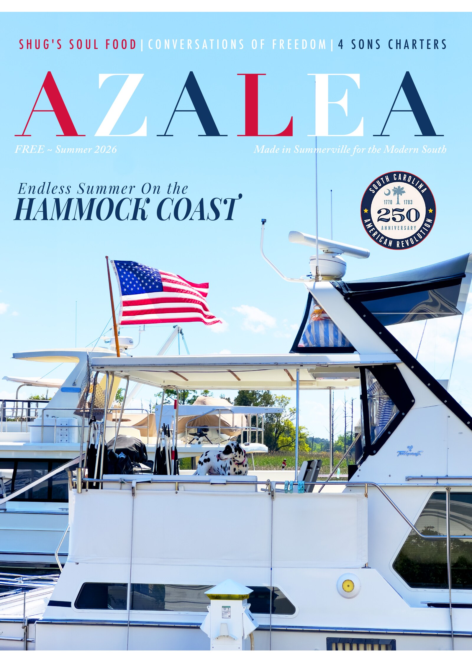 AZALEA Magazine Summer 2026 cover — the Hammock Coast