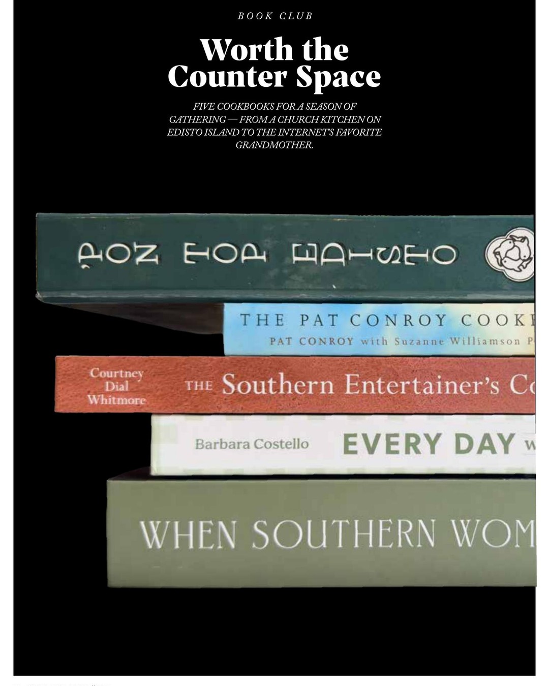 The stack: five cookbooks for a season of gathering